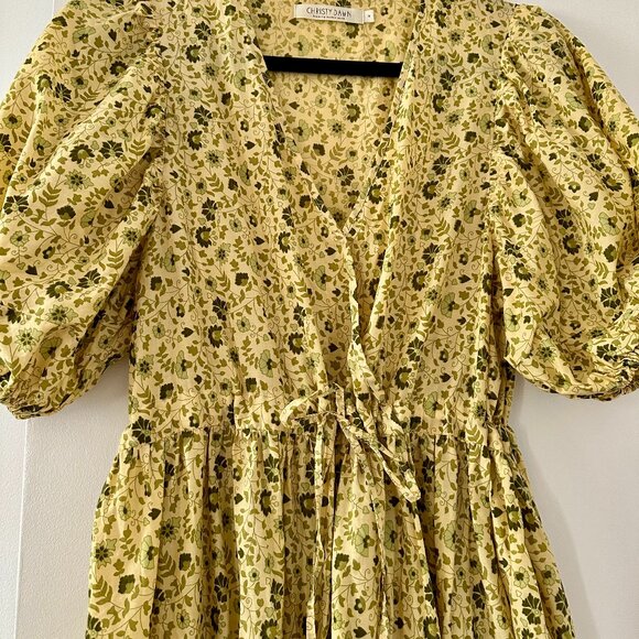 Christy Dawn Dahlia Dress Size M - Nettle Ditsy Field 100% cotton - Picture 3 of 6